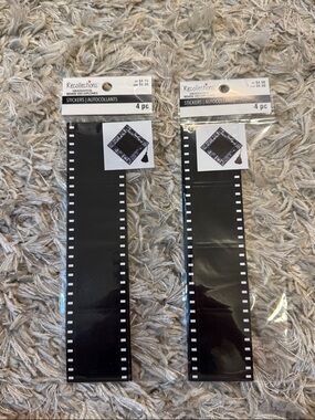 Recollections Black Film Strip Graduation Craft Stickers - 8 Pieces